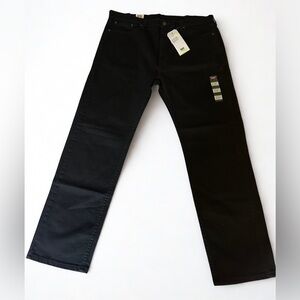 Levi's Men's Black Straight Jeans